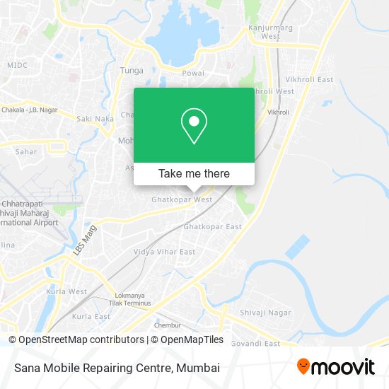 Sana Mobile Repairing Centre map