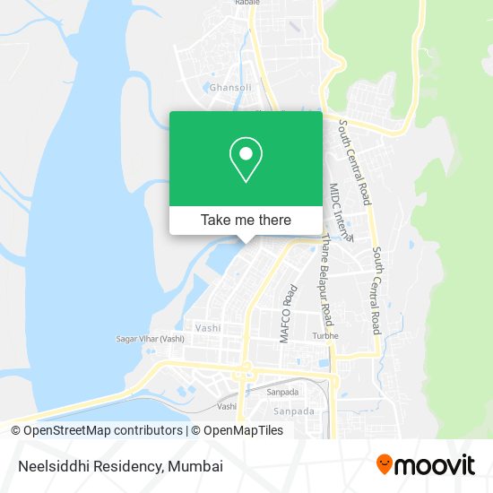 Neelsiddhi Residency map