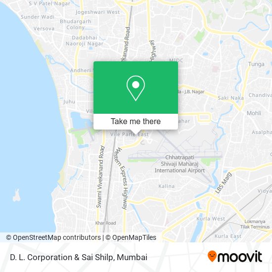 D. L. Corporation & Sai Shilp map