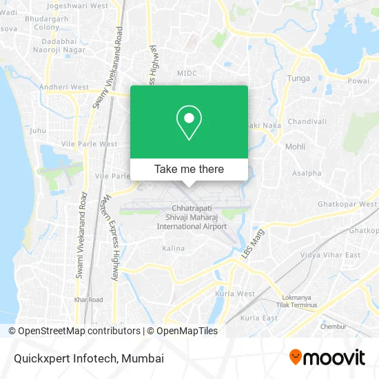 Quickxpert Infotech map