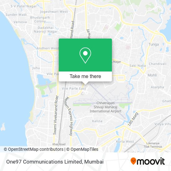 One97 Communications Limited map