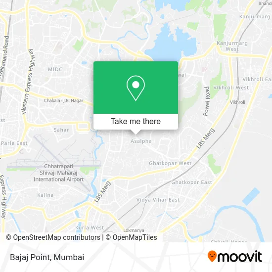 Bajaj Point map