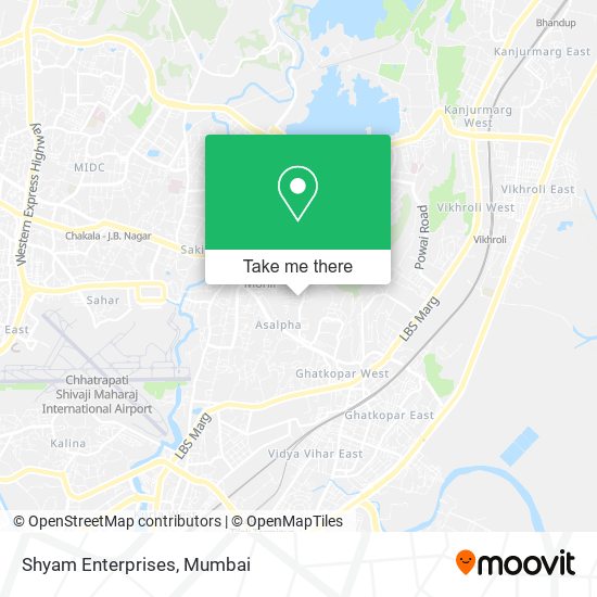 Shyam Enterprises map