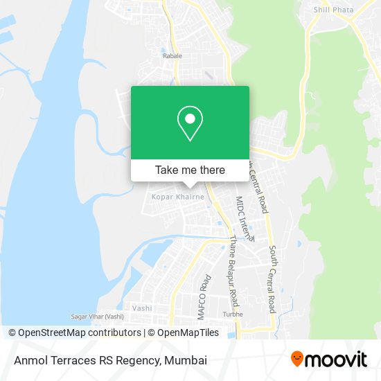 Anmol Terraces RS Regency map