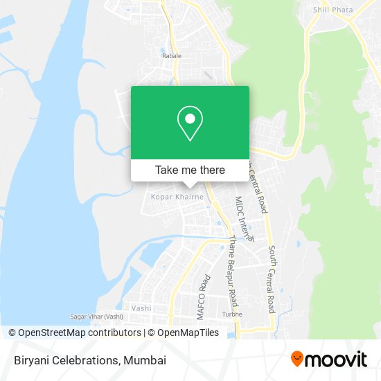 Biryani Celebrations map