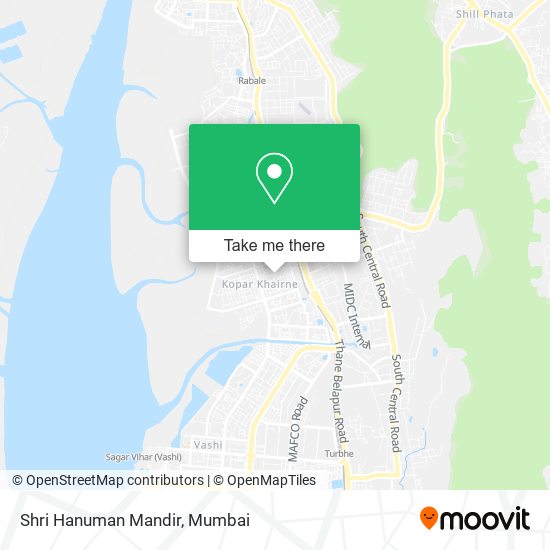 Shri Hanuman Mandir map