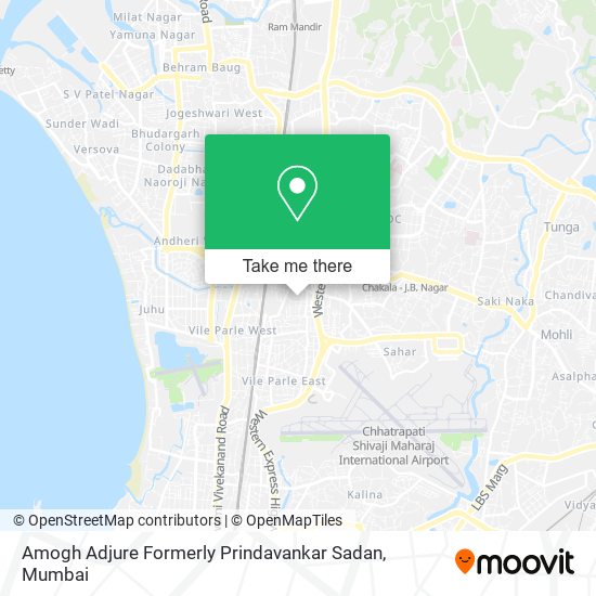 Amogh Adjure Formerly Prindavankar Sadan map