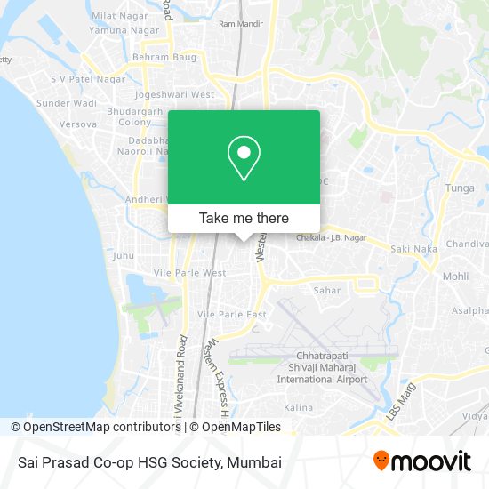 Sai Prasad Co-op HSG Society map