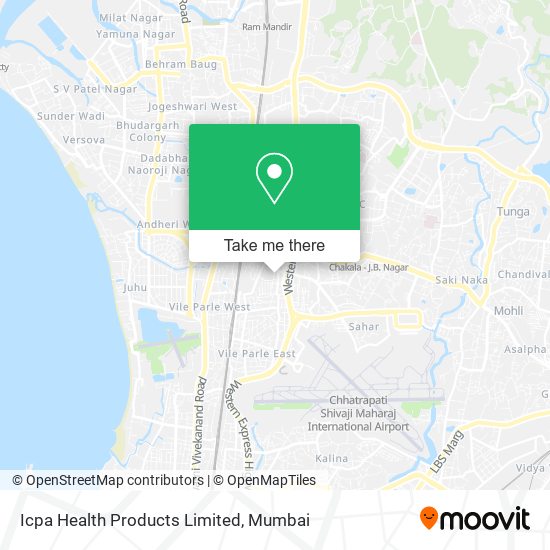 Icpa Health Products Limited map