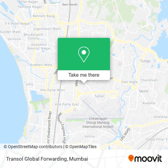 Transol Global Forwarding map