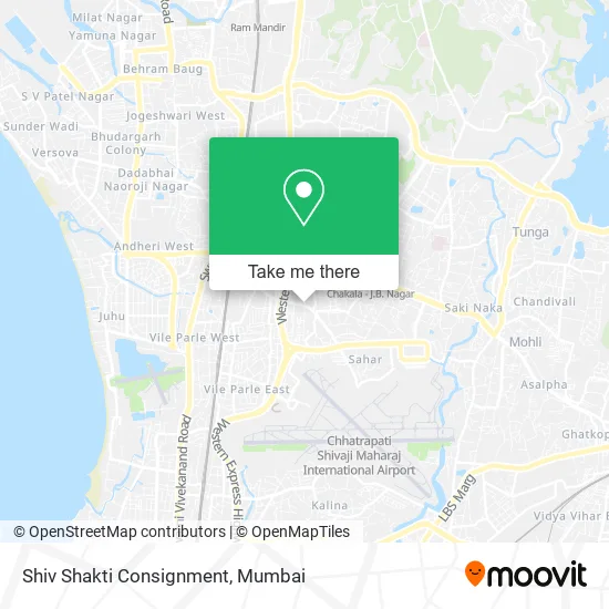 Shiv Shakti Consignment map