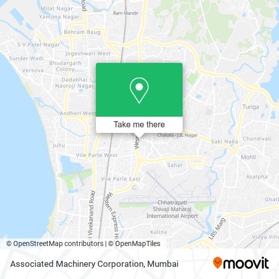 Associated Machinery Corporation map