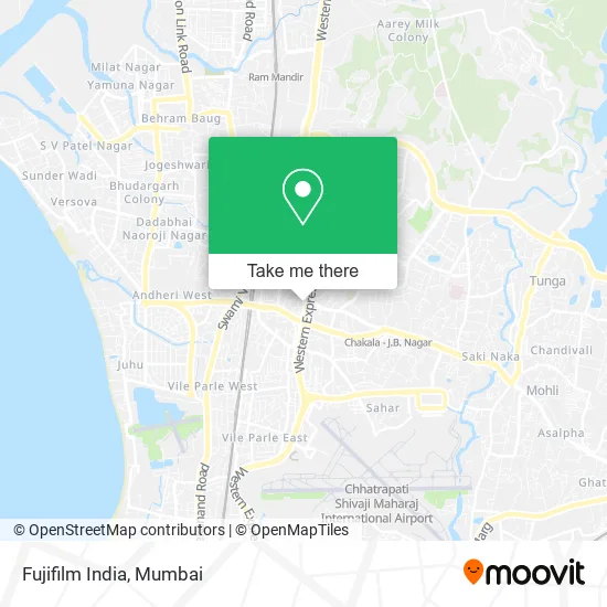 Fujifilm India map