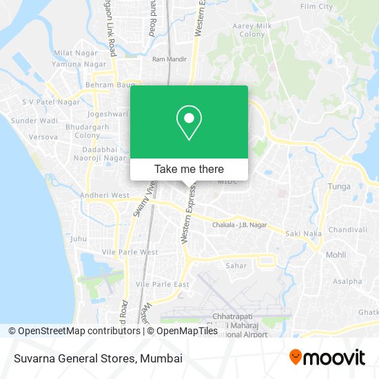 Suvarna General Stores map