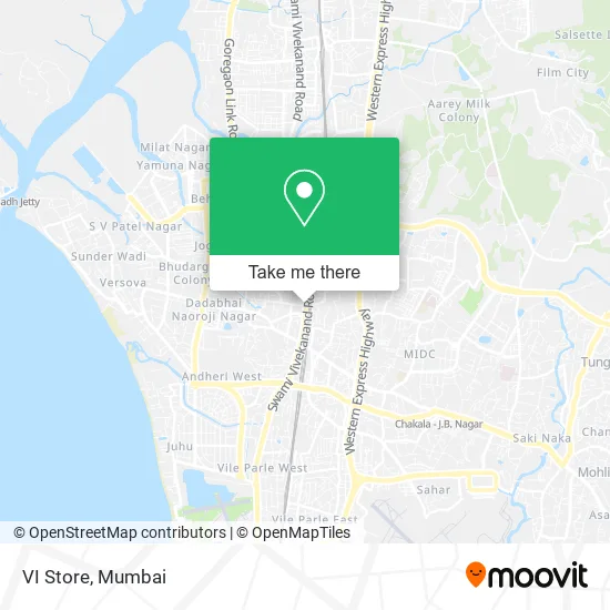 VI Store map
