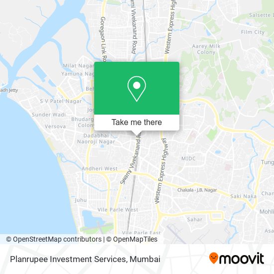 Planrupee Investment Services map