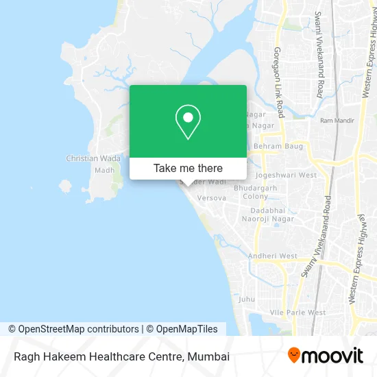 Ragh Hakeem Healthcare Centre map