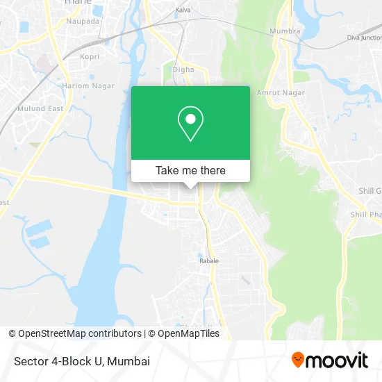 Sector 4-Block U map