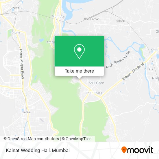 Kainat Wedding Hall map