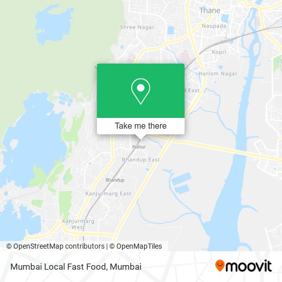 Mumbai Local Fast Food map