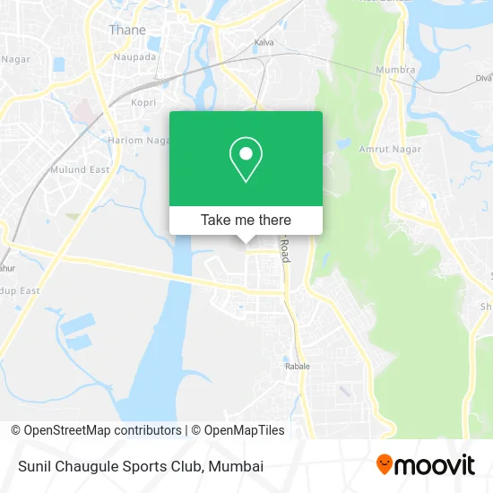 Sunil Chaugule Sports Club map