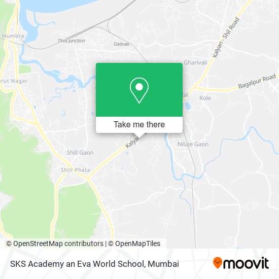 SKS Academy an Eva World School map