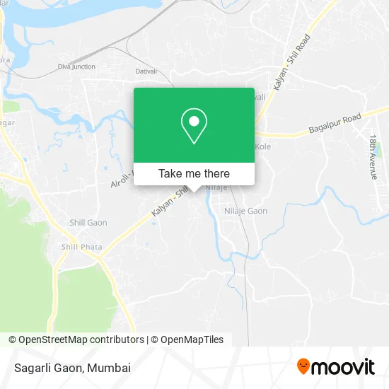 Sagarli Gaon map