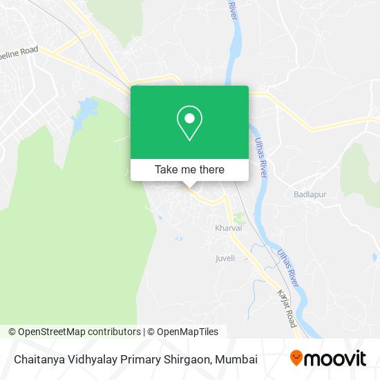 Chaitanya Vidhyalay Primary Shirgaon map