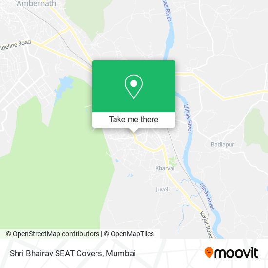 Shri Bhairav SEAT Covers map