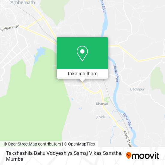 Takshashila Bahu Vddyeshiya Samaj Vikas Sanstha map