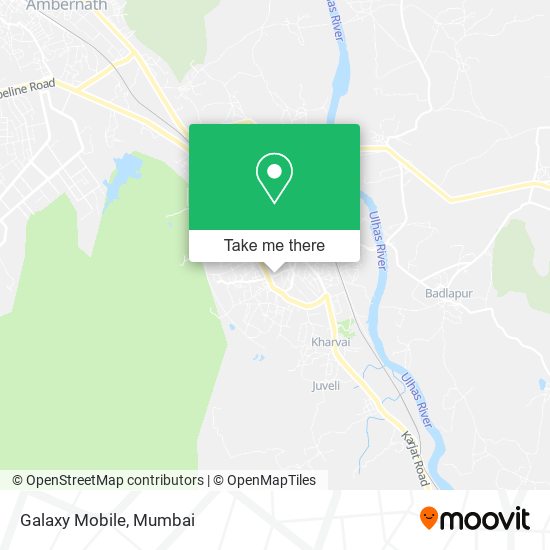 Galaxy Mobile map