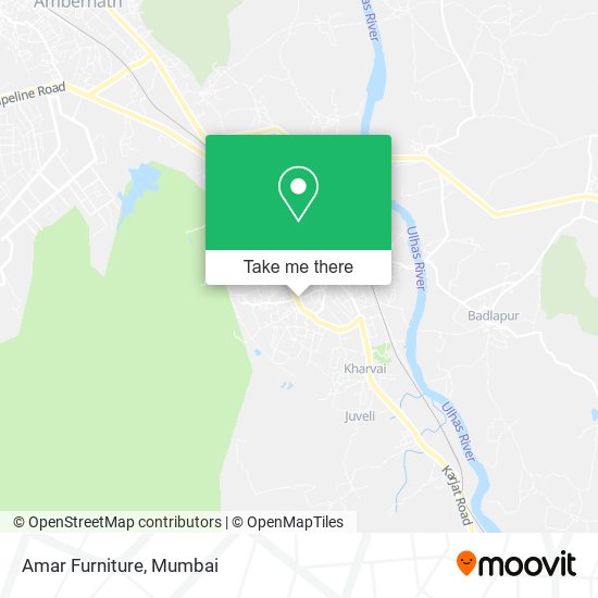 Amar Furniture map