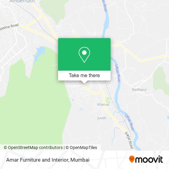 Amar Furniture and Interior map