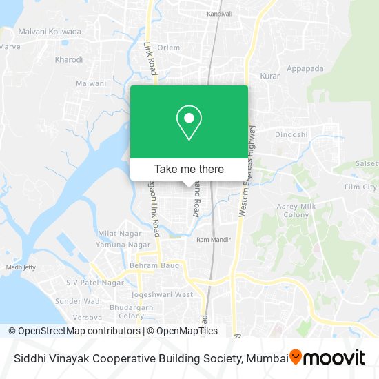 Siddhi Vinayak Cooperative Building Society map