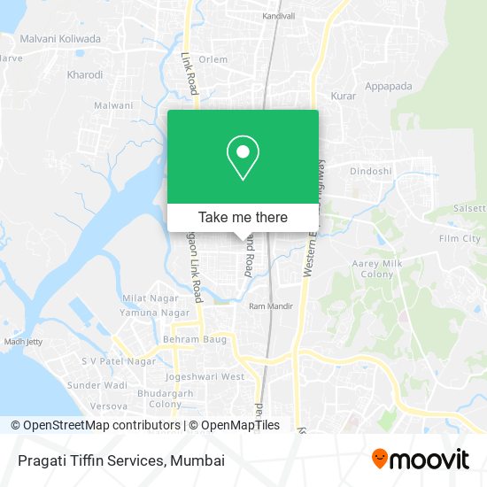 Pragati Tiffin Services map