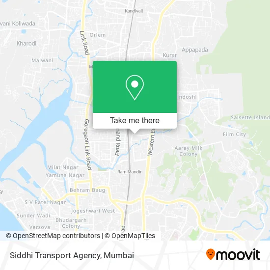 Siddhi Transport Agency map