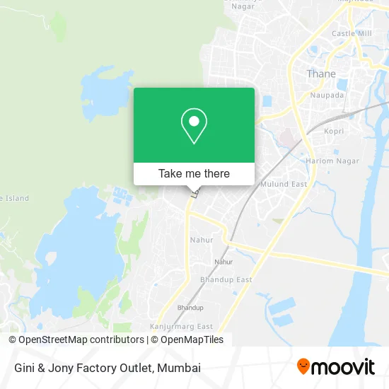 Gini & Jony Factory Outlet map