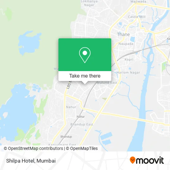 Shilpa Hotel map