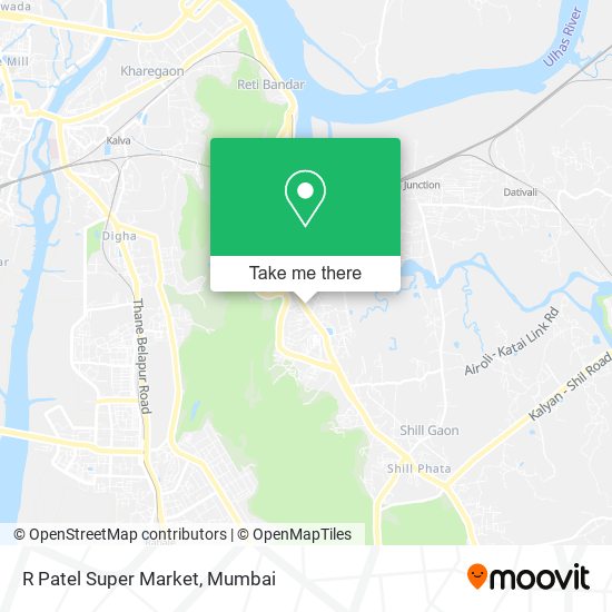 R Patel Super Market map