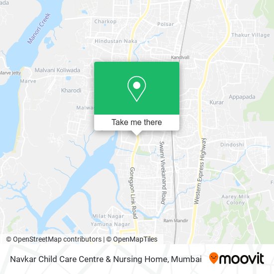 Navkar Child Care Centre & Nursing Home map