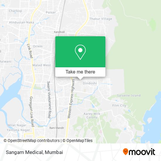 Sangam Medical map