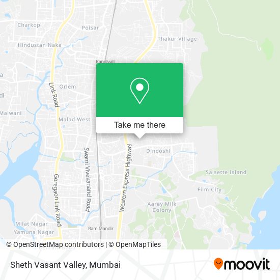 Sheth Vasant Valley map