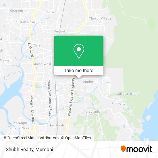 Shubh Realty map