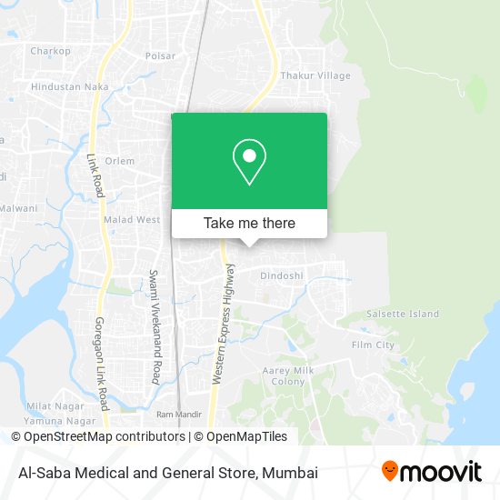 Al-Saba Medical and General Store map