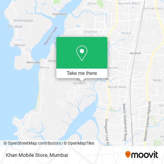 Khan Mobile Store map