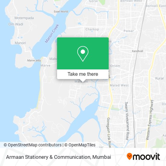 Armaan Stationery & Communication map