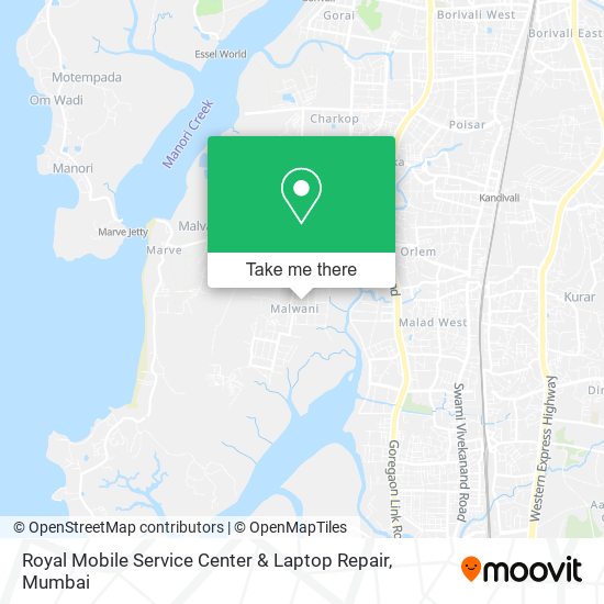 Royal Mobile Service Center & Laptop Repair map