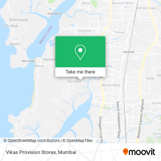 Vikas Provision Stores map