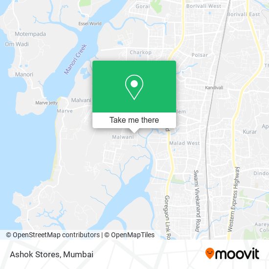 Ashok Stores map