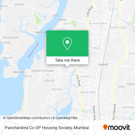 Pancharatna Co OP Housing Society map